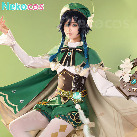 【Nekocos】Game Genshin Impact Cosplay Venti CosplayCostume Premium Edition | In Stock
