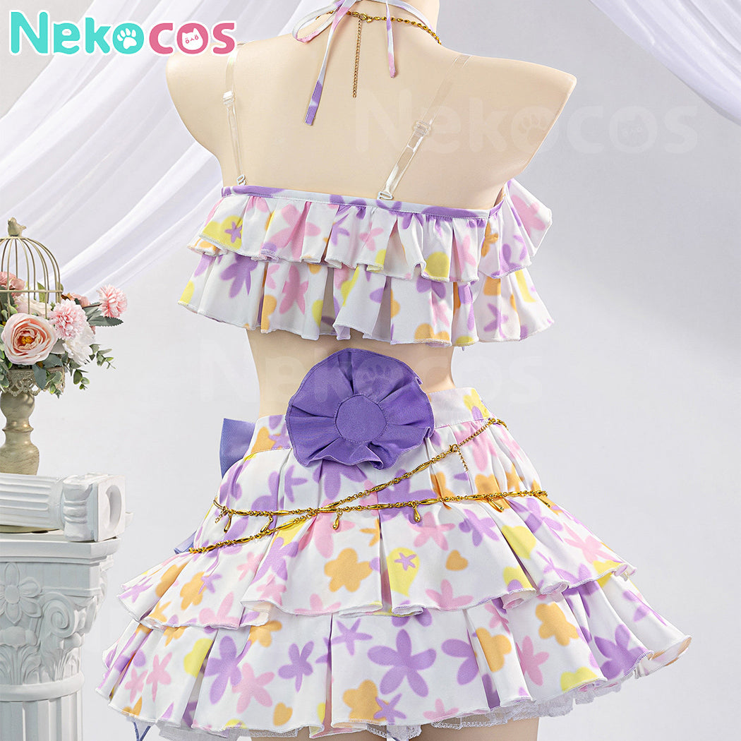 【Nekocos】Game Uma Musume Pretty Derby Cosplay Vivlos Swimsuit Cosplay Costume | Custom-Tailor