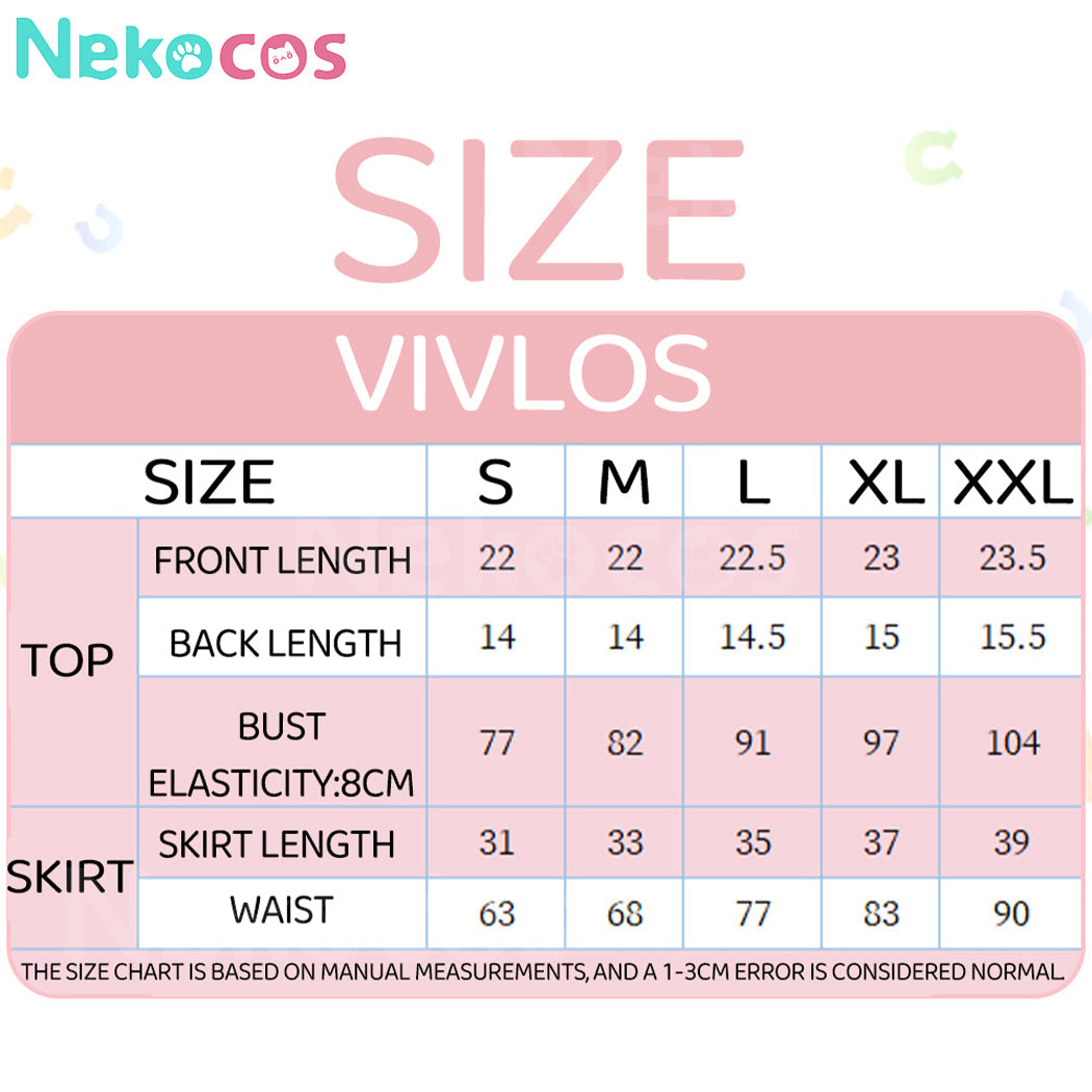 【Nekocos】Game Uma Musume Pretty Derby Cosplay Vivlos Swimsuit Cosplay Costume | Custom-Tailor