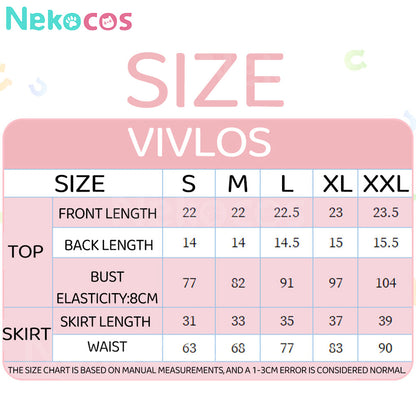 【Nekocos】Game Uma Musume Pretty Derby Cosplay Vivlos Swimsuit Cosplay Costume | Custom-Tailor