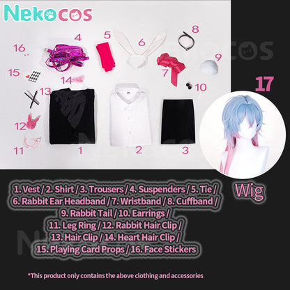 【Nekocos】Vocaloid Cosplay Rabbit Hole Gender Transition Cosplay Costume | In Stock