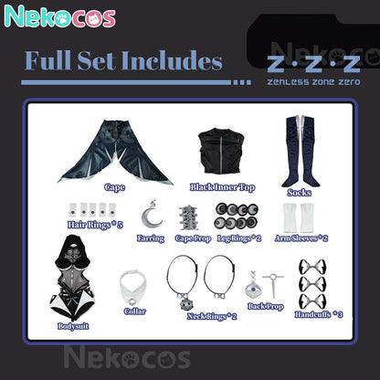 【Nekocos】Game Zenless Zone Zero Cosplay Promeia Cosplay Costume Premium Edition | Custom-Tailor