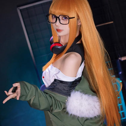 【Nekocos】Game Cosplay Futaba Sakura Cosplay Costume | Custom-Tailor