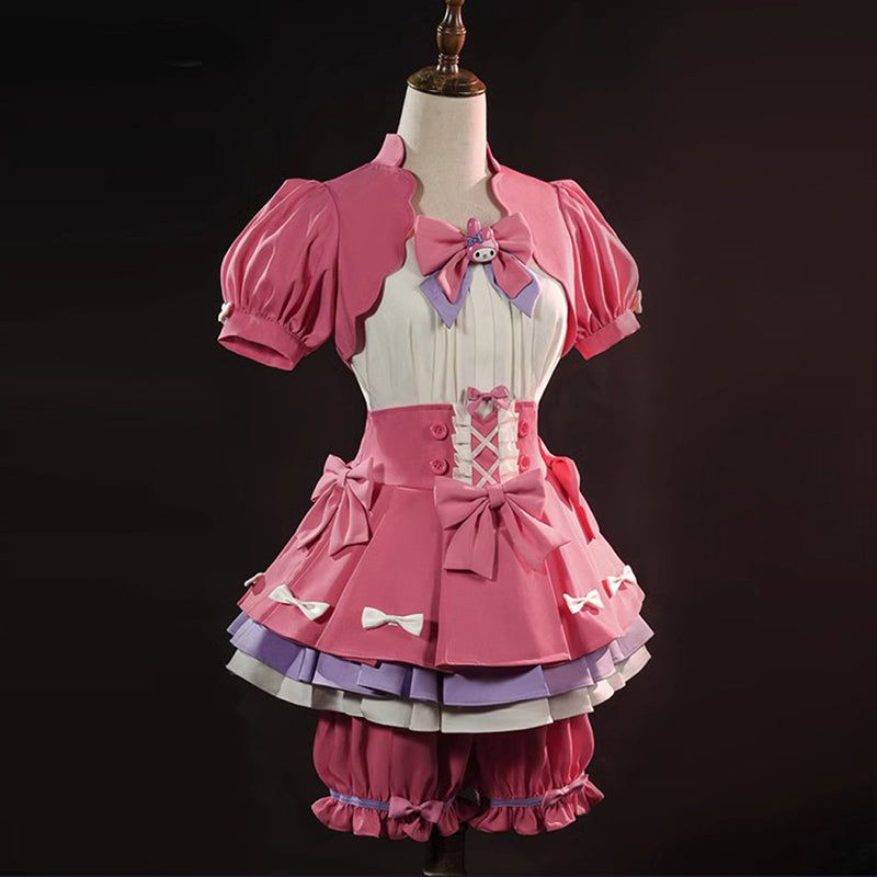 【Nekocos】Game Identity Ⅴ Cosplay Cheerleader Lily Barriere x Characters Crossover II Cosplay Costume Plus Size | In Stock