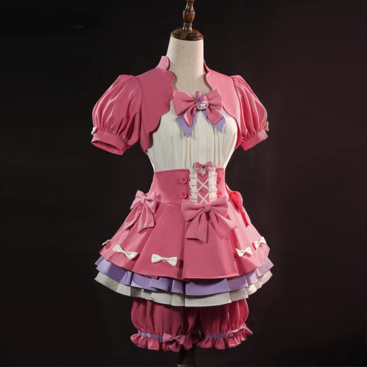 【Nekocos】Game Identity Ⅴ Cosplay Cheerleader Lily Barriere x Characters Crossover II Cosplay Costume Plus Size | In Stock