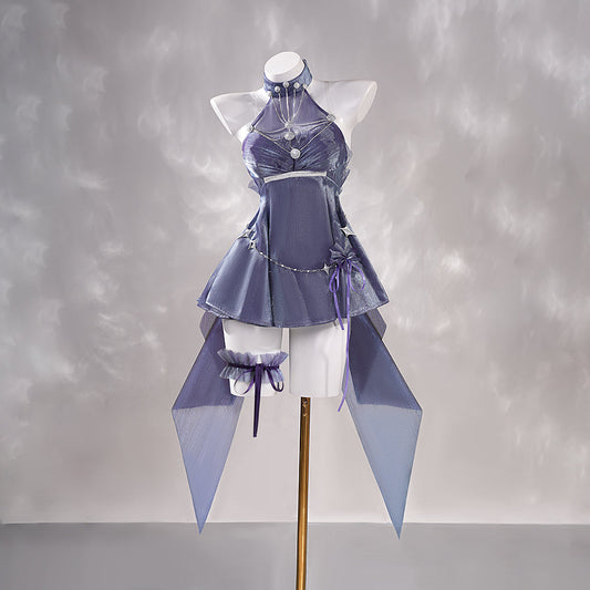 【Nekocos】Game NIKKE：The Goddess of Victory & NEON GENESIS EVANGELION Cosplay Ayanami Rei Cosplay Costume | Custom-Tailor