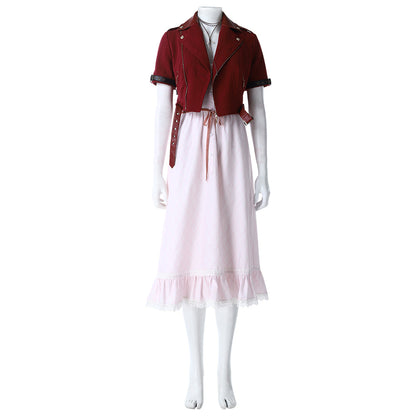 【Nekocos】Game Cosplay Remake Aerith Cosplay Costume | Custom-Tailor