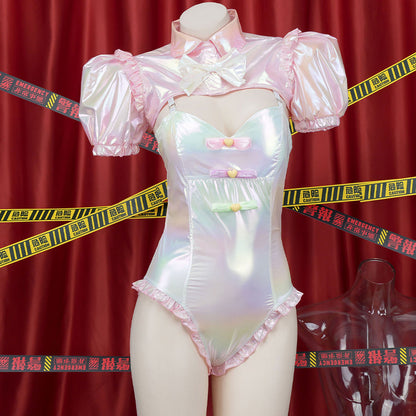 【Nekocos】Game Cosplay KAnge Swimsuit Cosplay Costume | In Stock