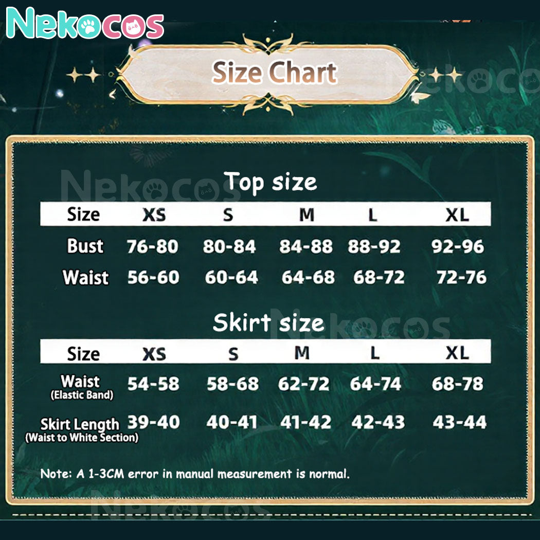 【Nekocos】Game Arknights Collaboration Cosplay Wakaba Mutsumi Cosplay Costume Premium Edition | In Stock