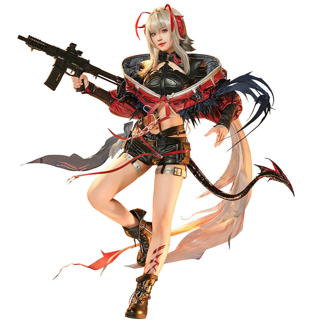 【Nekocos】Game Arknights Cosplay Wiš'adel Cosplay Costume Premium Edition | In Stock
