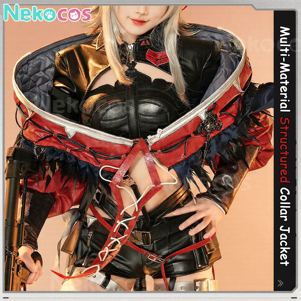【Nekocos】Game Arknights Cosplay Wiš'adel Cosplay Costume Premium Edition | In Stock