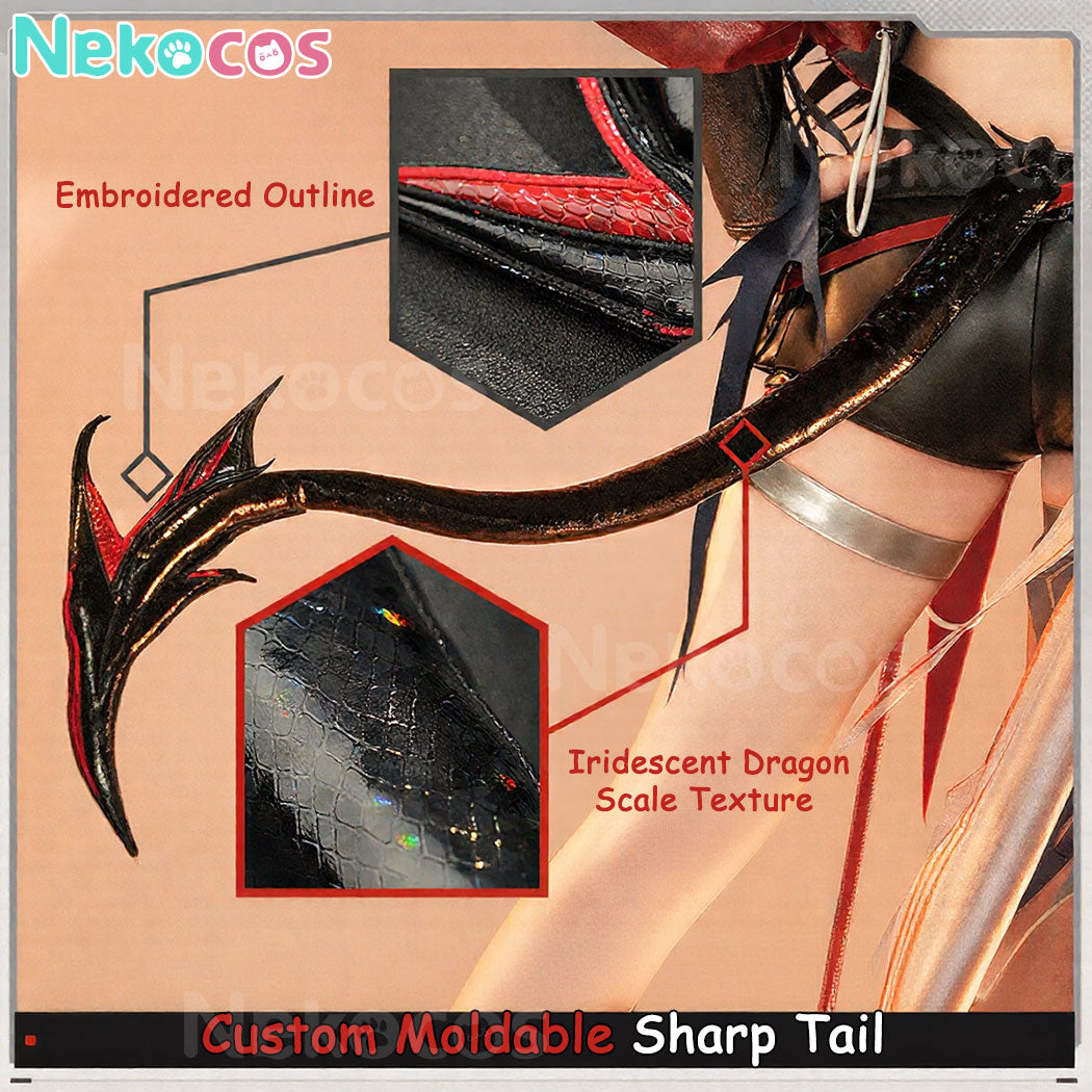 【Nekocos】Game Arknights Cosplay Wiš'adel Cosplay Costume Premium Edition | In Stock
