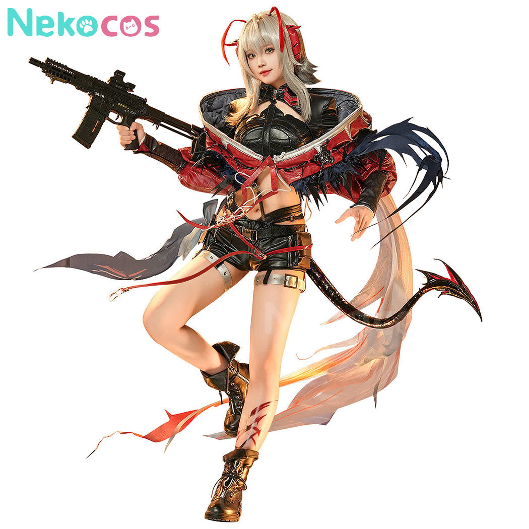 【Nekocos】Game Arknights Cosplay Wiš'adel Cosplay Costume Premium Edition | In Stock