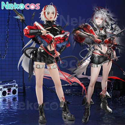 【Nekocos】Game Arknights Cosplay Wiš'adel Cosplay Costume | Custom-Tailor