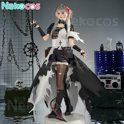 【Nekocos】Game Arknights Cosplay Wiš'adel Cosplay Costume Premium Edition | Custom-Tailor