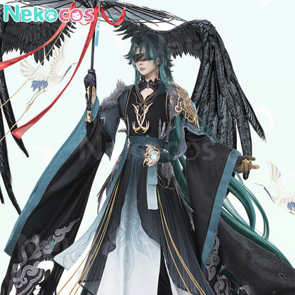 【Nekocos】Game Genshin Impact Cosplay Xiao Cosplay Costume Premium Edition | In Stock