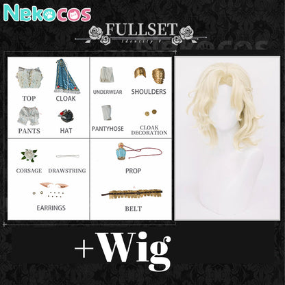 【Nekocos】Game Identity V Cosplay Grave Keeper Half-Elf Knight Cosplay Costume | Custom-Tailor