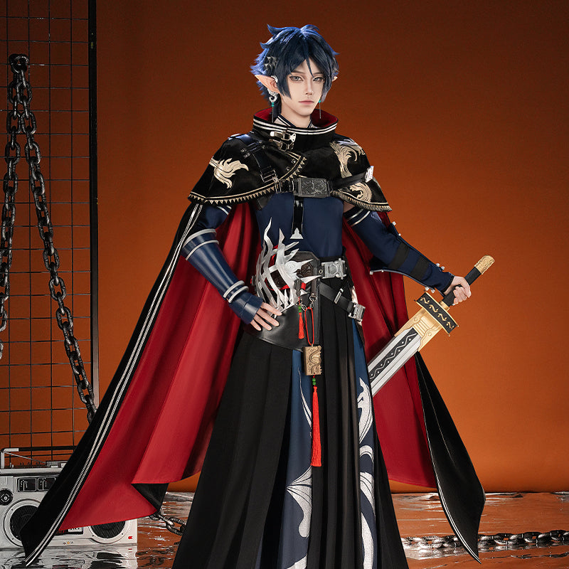 【Nekocos】Game Arknights Cosplay Zuo Le Cosplay Costume Premium Edition | Custom-Tailor