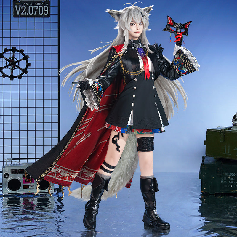 【Nekocos】Game Arknights Cosplay Lappland the Decadenza Cosplay Costume Premium Edition | Custom-Tailor