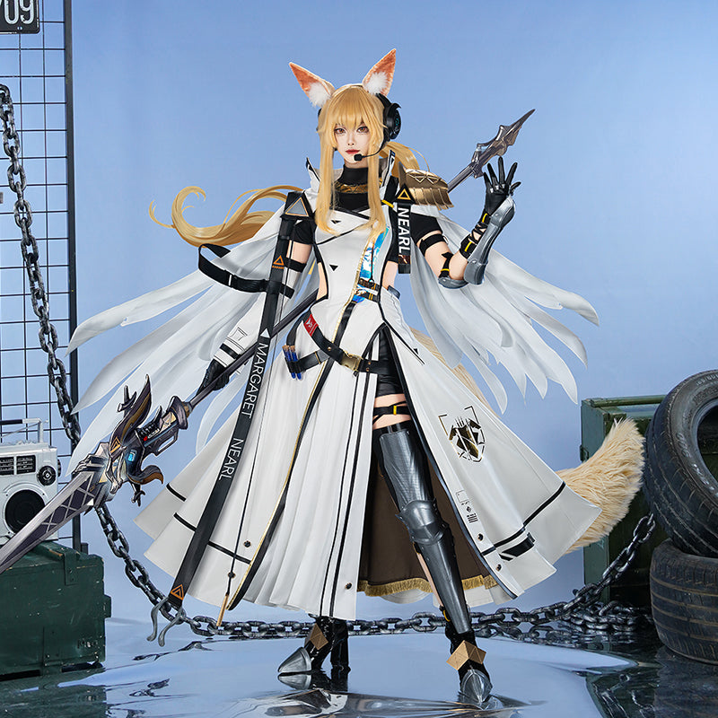 【Nekocos】Game Arknights Cosplay Nearl the Radiant Knight Cosplay Costume Premium Edition | In Stock