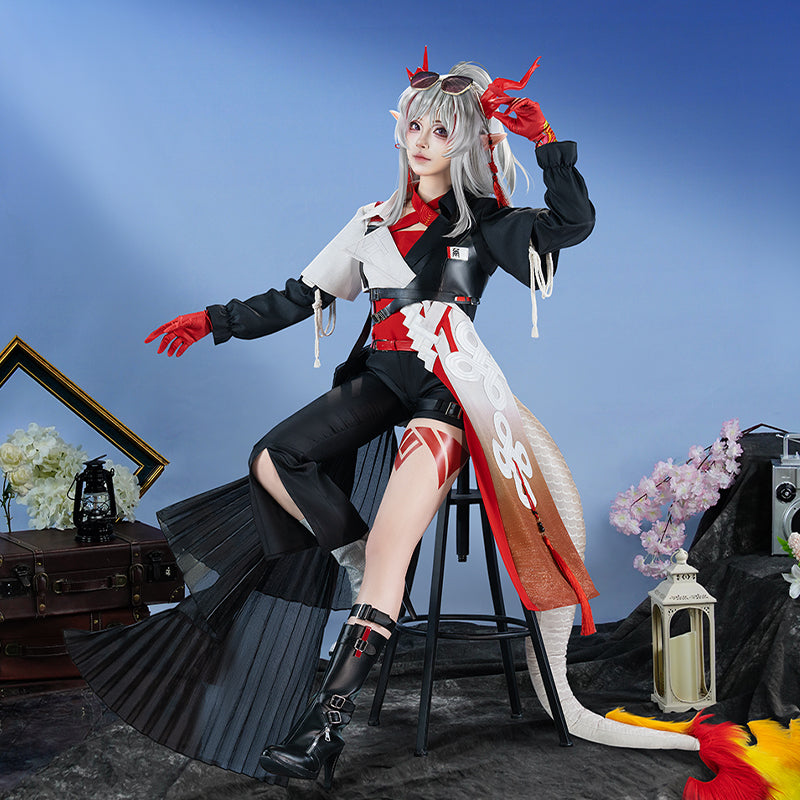 【Nekocos】Game Arknights Cosplay Nian Cosplay Costume Premium Edition | Custom Size