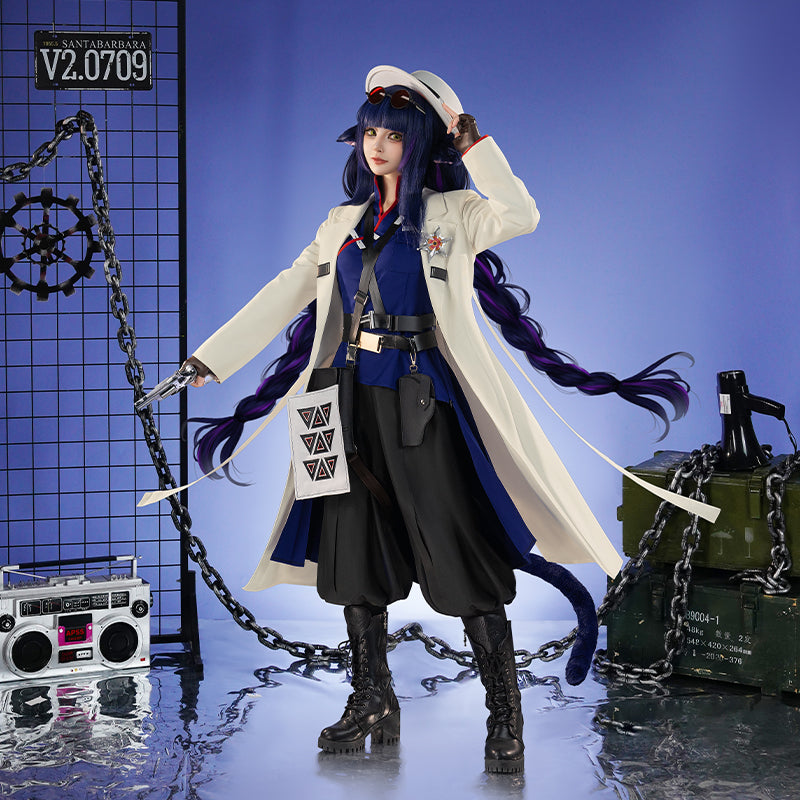 【Nekocos】Game Arknights Cosplay Jessica the Liberated Cosplay Costume Premium Edition | Custom-Tailor