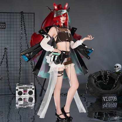 【Nekocos】Game Arknights Cosplay Narantuya Cosplay Costume Premium Edition | Custom-Tailor