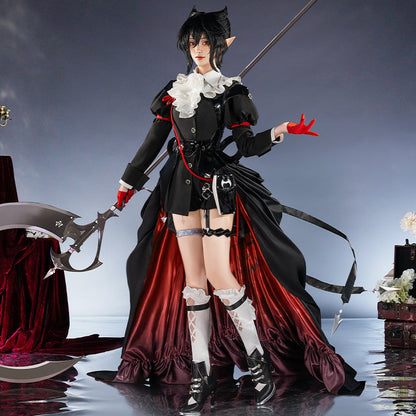 【Nekocos】Game Arknights Cosplay Entelechia Cosplay Costume Premium Edition | Custom-Tailor