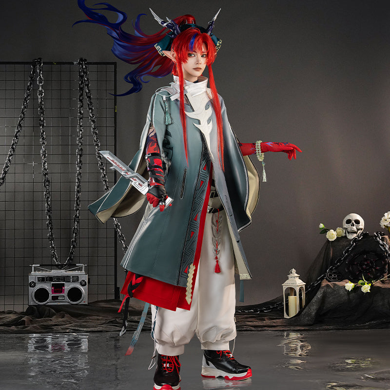 【Nekocos】Game Arknights Cosplay Yu Cosplay Costume Premium Edition | Custom-Tailor