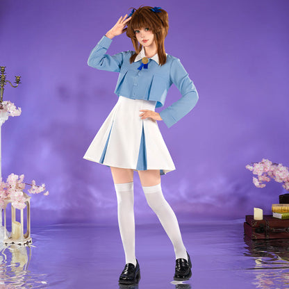 【Nekocos】Anime Cardcaptor Sakura Cosplay Kinomoto Sakura Dating Cosplay Costume Premium Edition | Custom-TailorCardcaptor Sakura,Costume,Game