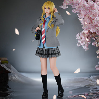 【Nekocos】Anime Your Lie in April Cosplay Kaori Miyazono Cosplay Costume | Custom-TailorAnime,Costume,one,Your Lie in April