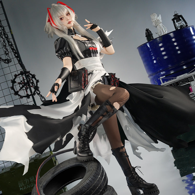 【Nekocos】Game Arknights Cosplay Wiš'adel Cosplay Costume Premium Edition | Custom-Tailor