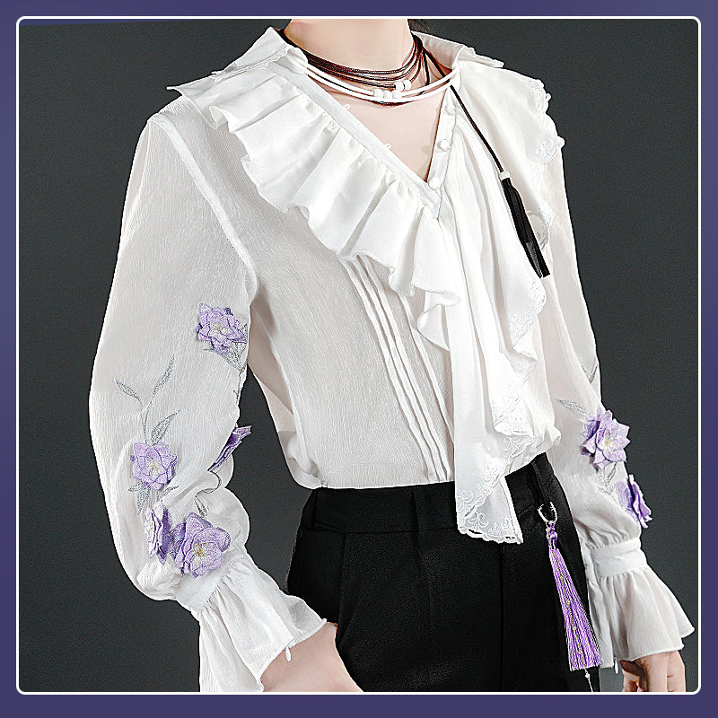 【Nekocos】Game Love and Deepspace Cosplay Xavier Complete set of shirts Cosplay Costume | Custom-TailorCostume,Game,Love and Deepspace