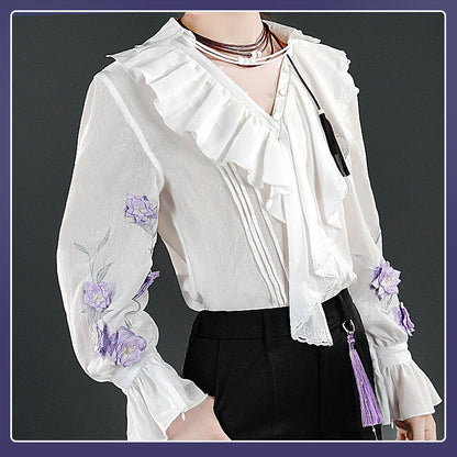 【Nekocos】Game Love and Deepspace Cosplay Xavier Complete set of shirts Cosplay Costume | Custom-TailorCostume,Game,Love and Deepspace