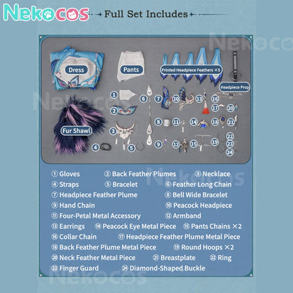【Nekocos】Game Cosplay Honkai:Star Rail Cosplay Yao Guang Cosplay costume | Custom-Tailor