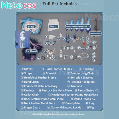 【Nekocos】Game Cosplay Honkai:Star Rail Cosplay Yao Guang Cosplay costume | Custom-Tailor