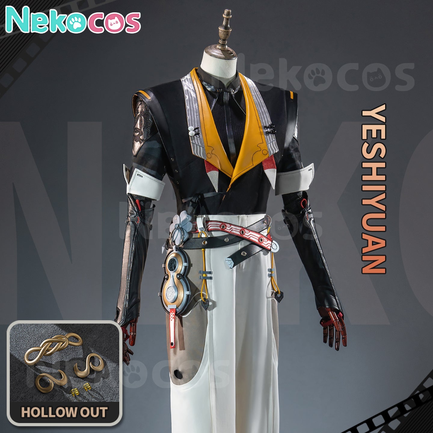 【Nekocos】Game Zenless Zone Zero Cosplay YeShiyuan Cosplay Costume Premium Edition | Custom-Tailor