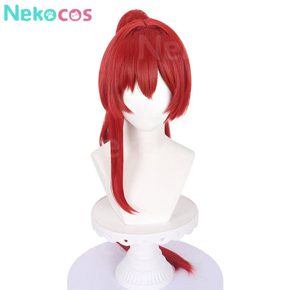 【Nekocos】Game Wuthering Waves Cosplay Yinlin Ponytail Cosplay Wig | In Stock