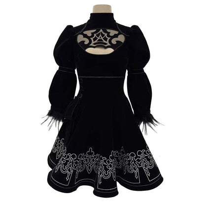 【Nekocos】Game NieR:Automata Cosplay YoRHa No. 2 Type B Cosplay Costume | Custom-Tailor