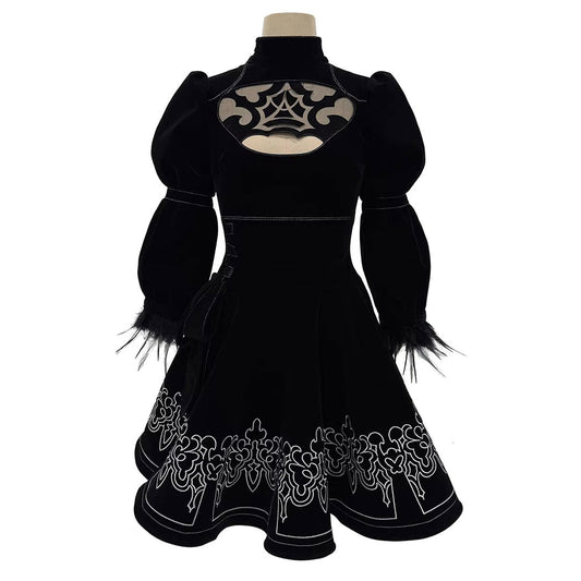 【Nekocos】Game NieR:Automata Cosplay YoRHa No. 2 Type B Cosplay Costume | Custom-Tailor