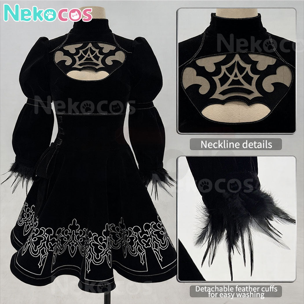 【Nekocos】Game NieR:Automata Cosplay YoRHa No. 2 Type B Cosplay Costume | Custom-Tailor