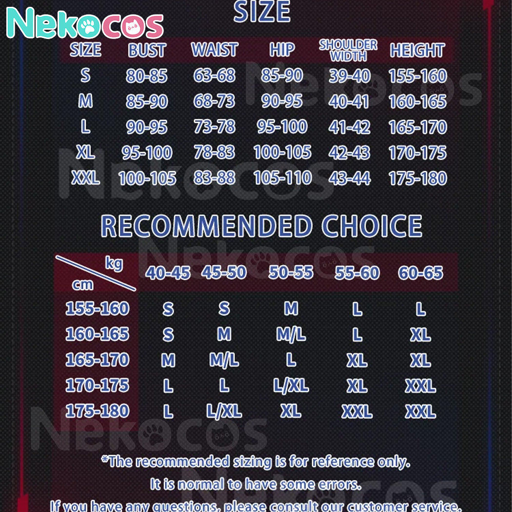 【Nekocos】Game Arknights Cosplay Yu Cosplay Costume Premium Edition | Custom-Tailor
