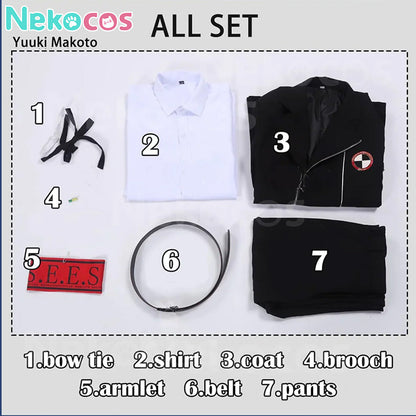 【Nekocos】Game Cosplay Yūki Makoto Gekkoukan High School Cosplay Costume | Custom-Tailor