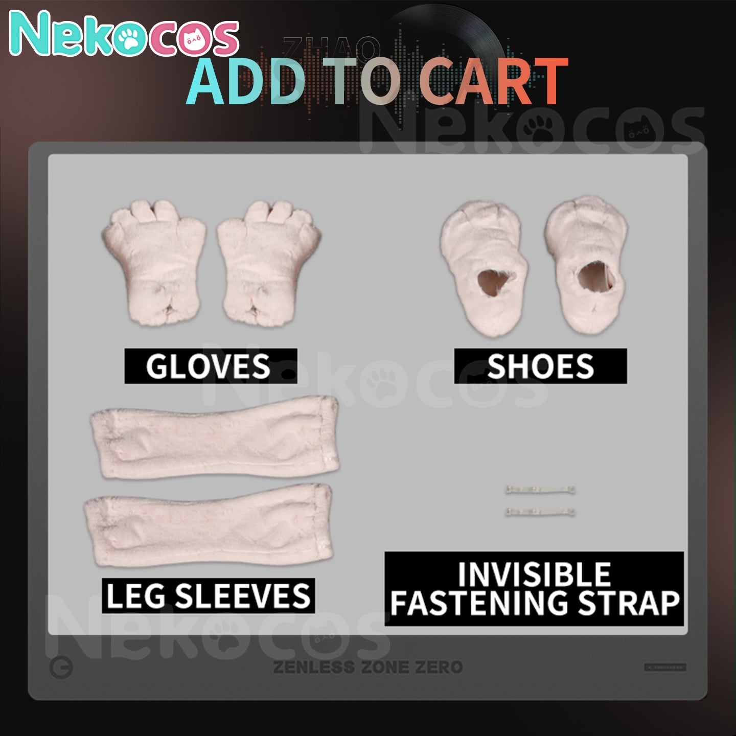 【Nekocos】Game Zenless Zone Zero Cosplay Zhao Cosplay Costume Premium Edition | In Stock
