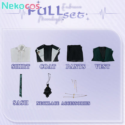 【Nekocos】Game Tears of Themis Cosplay Zuo Ran Cosplay Costume Premium Edition | Custom-Tailor