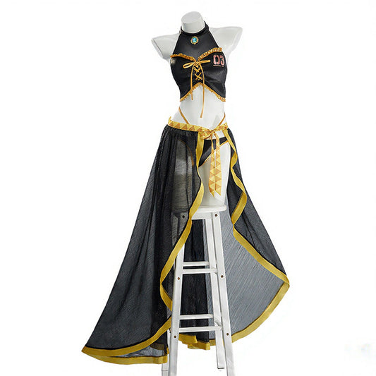 【Nekocos】Vocaloid Cosplay Luka Megurine Swimsuit Cosplay Costume | Custom-Tailor