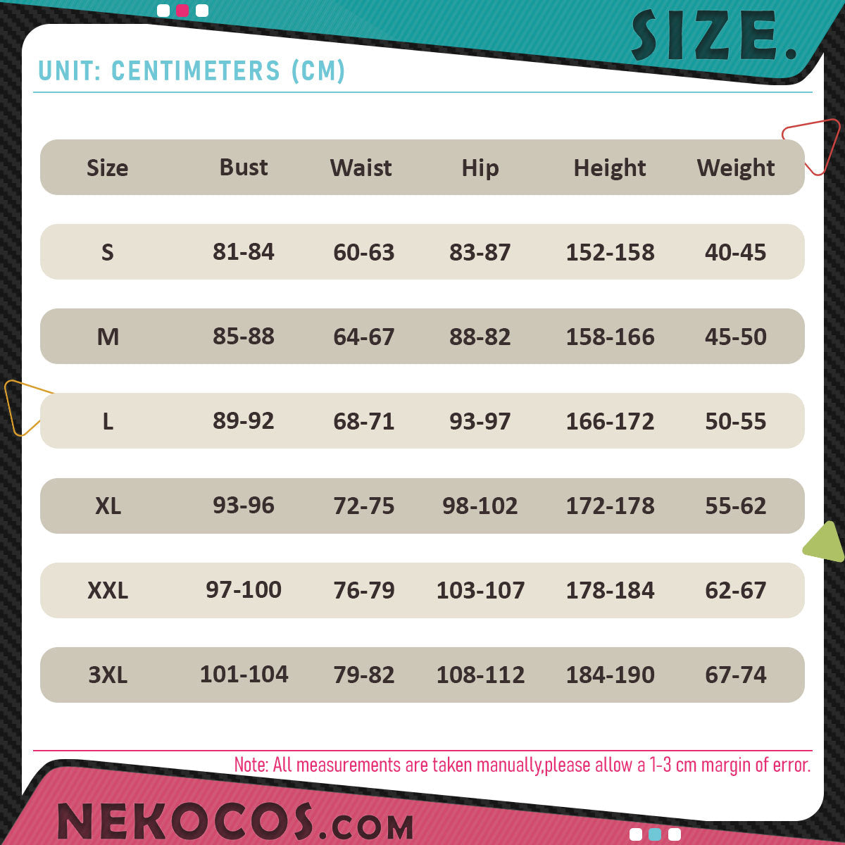 【Nekocos】Game Cosplay Privaty Sharp Lesson Cosplay Costume | In Stock