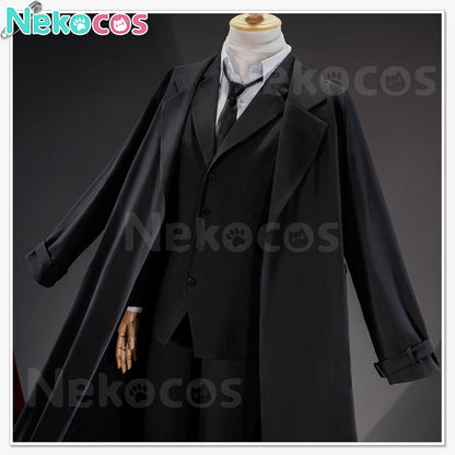 【Nekocos】Anime Cosplay Dazai Osamu Cosplay Black Male Costume | In StockAnime,Bungo Stray Dogs,Costume