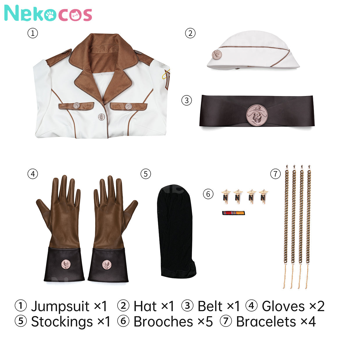 【Nekocos】Movie Cosplay Private Angel Cosplay Costume | Custom-Tailor