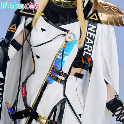 【Nekocos】Game Arknights Cosplay Nearl the Radiant Knight Cosplay Costume Premium Edition | In Stock